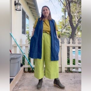 Shiny by Nature Corduroy Pants in Matcha